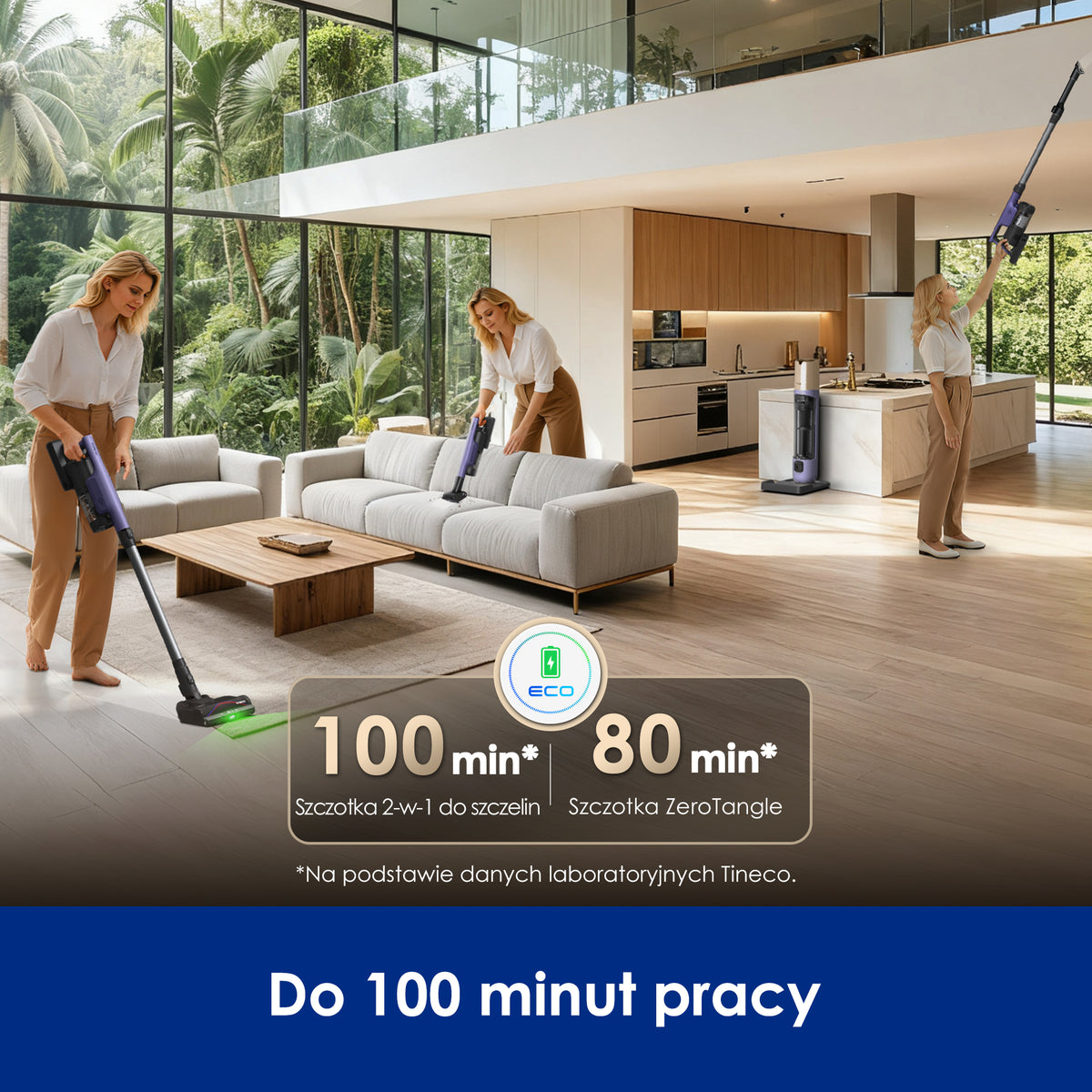 Tineco PURE ONE Station 5 Pro Bezprzewodowy Odkurzacze Pionowe