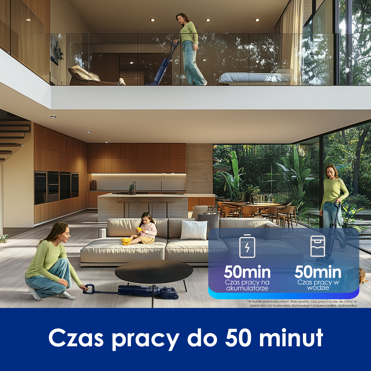Tineco FLOOR ONE S7 Stretch Odkurzacze Myjące Wet&Dry