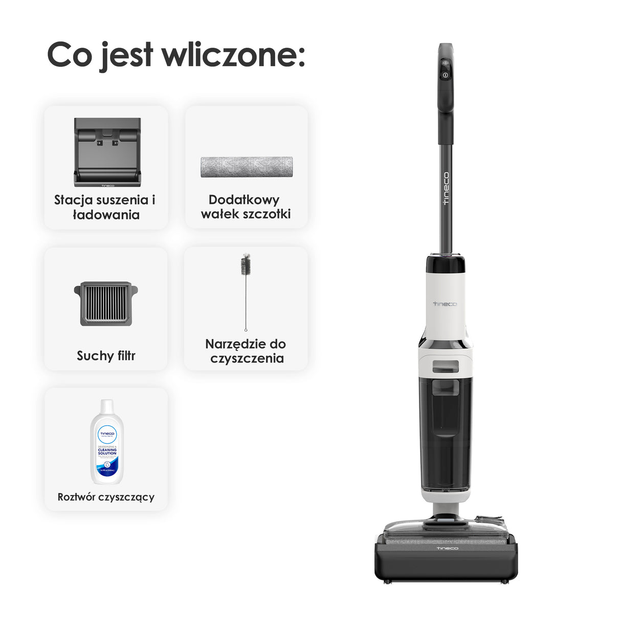 Tineco Floor ONE Stretch S6 Odkurzacze Myjące Wet&Dry