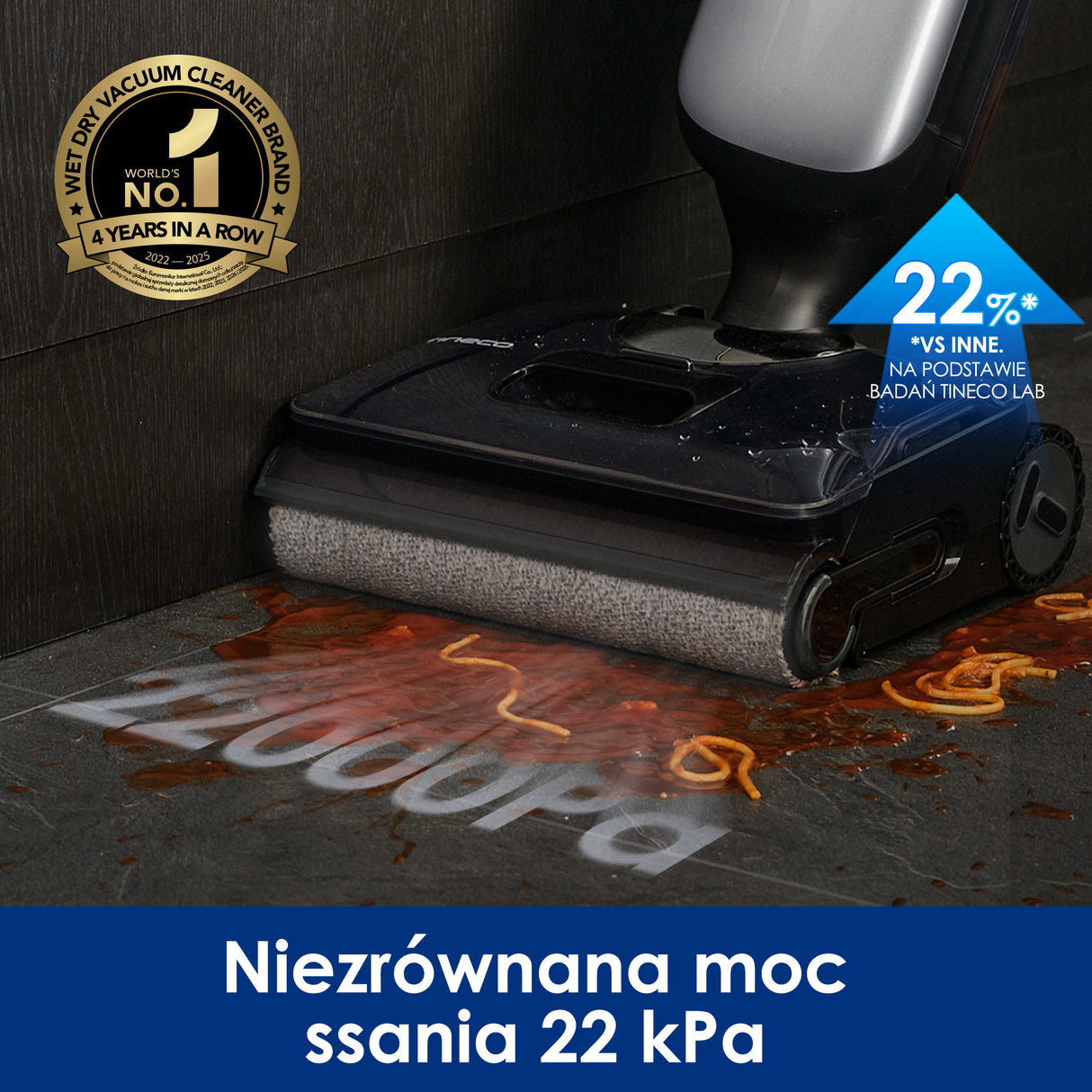 Tineco FLOOR ONE S9 Artist Premium Odkurzacze Myjące Wet&Dry