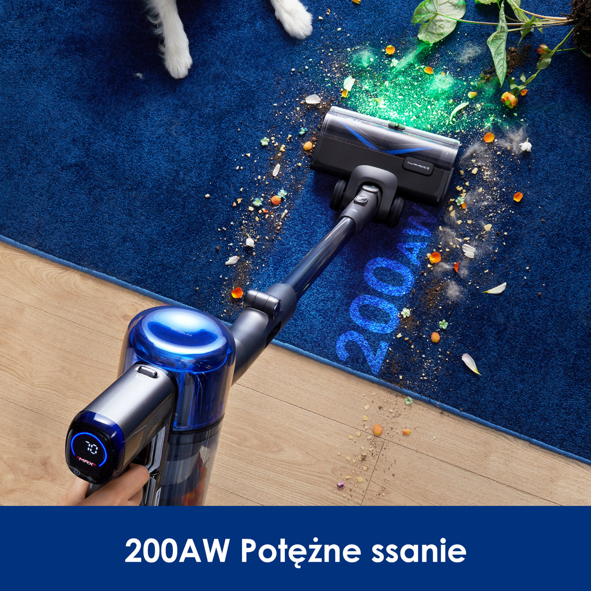 Tineco PURE ONE S70 Bezprzewodowy inteligentny odkurzacz