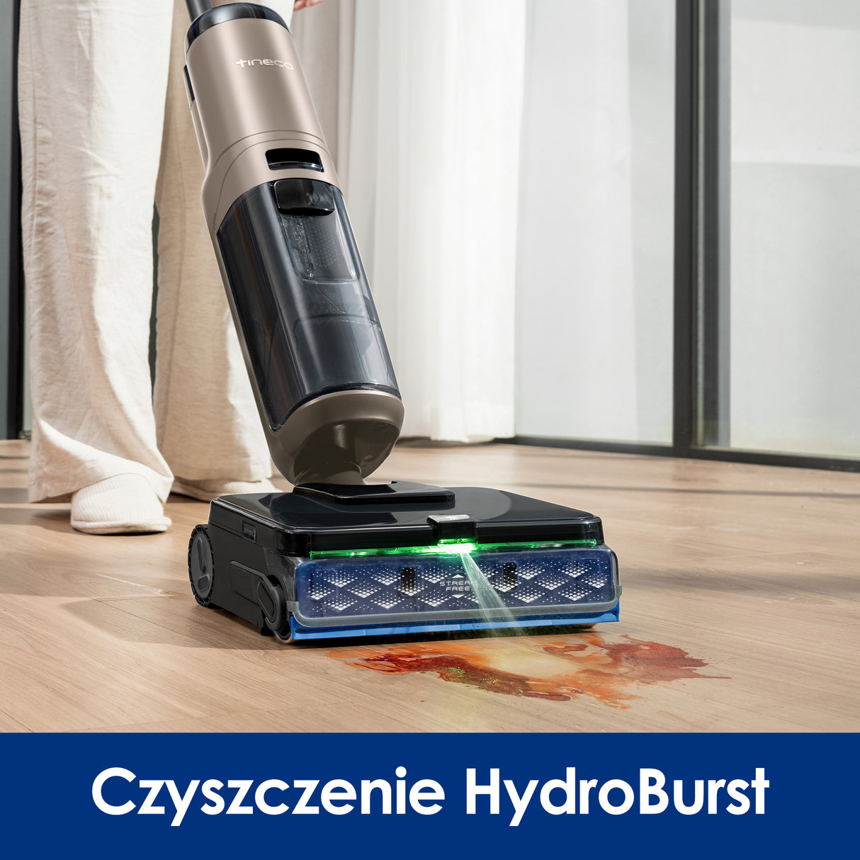 Tineco FLOOR ONE S7 Max Gold Odkurzacze Myjące Wet&Dry