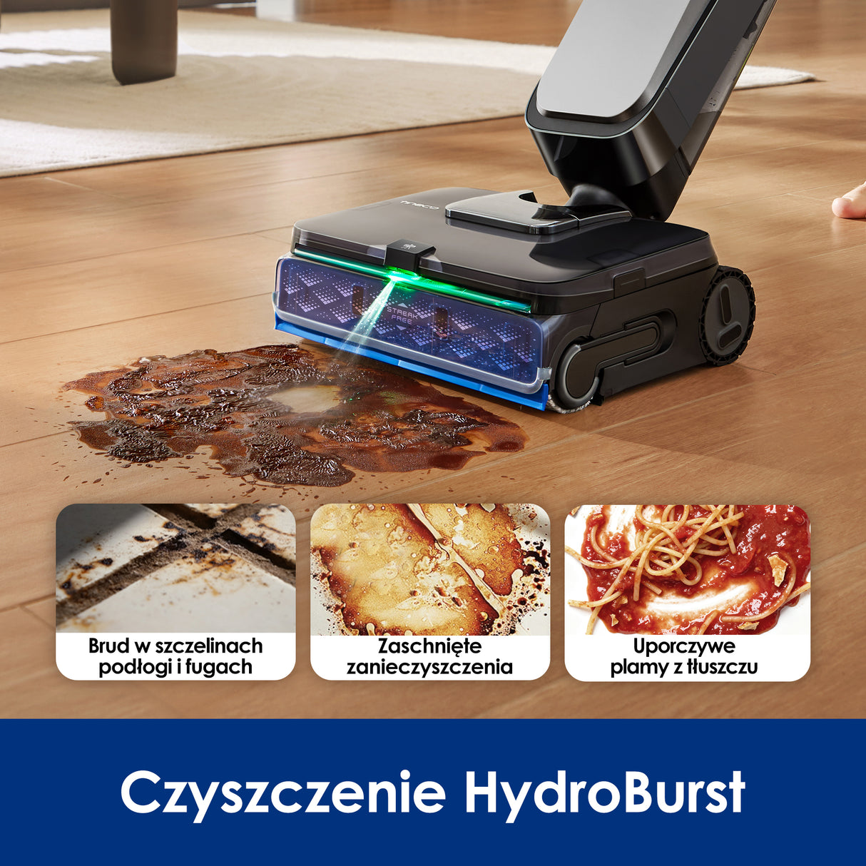 Tineco Floor One S9 Scientist Complete Odkurzacze Myjące Wet&Dry