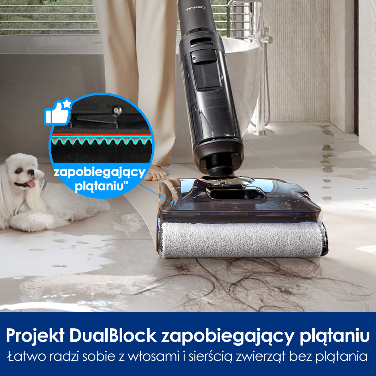 Tineco FLOOR ONE S7 Stretch Steam Plus Odkurzacze Myjące Wet&Dry