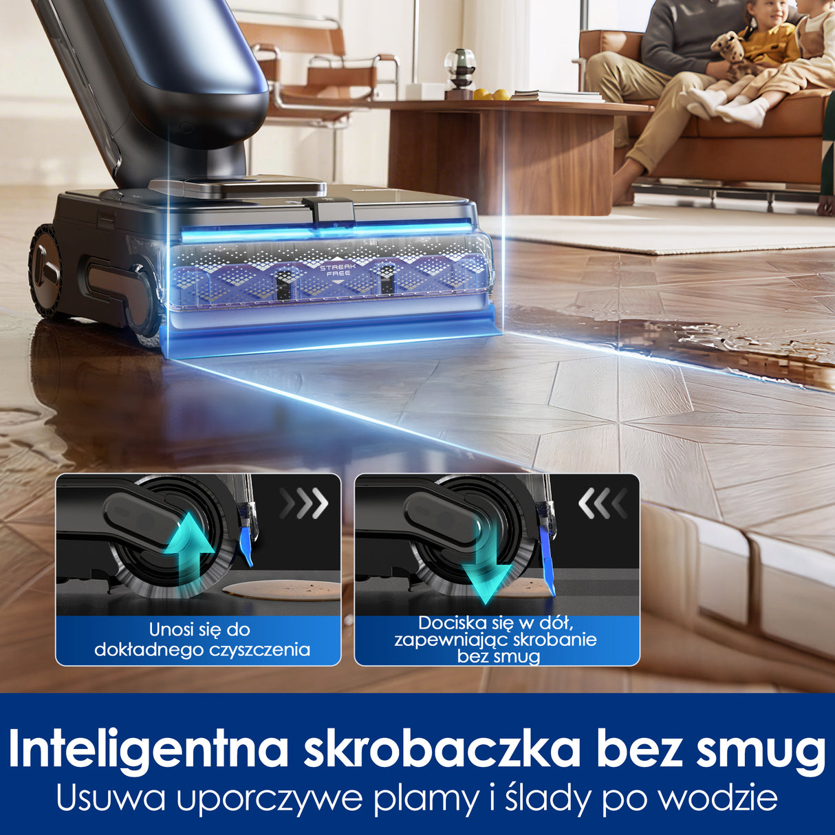 Tineco Floor One Station S9 Artist Odkurzacze Myjące Wet&Dry