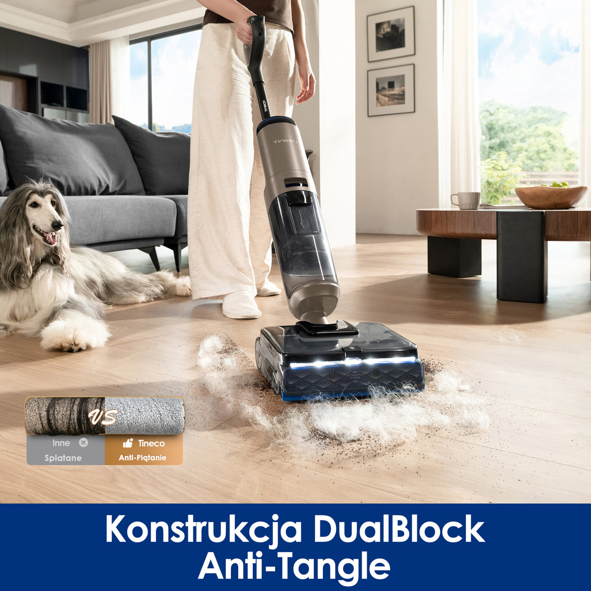 Tineco FLOOR ONE S7 Max Gold Odkurzacze Myjące Wet&Dry