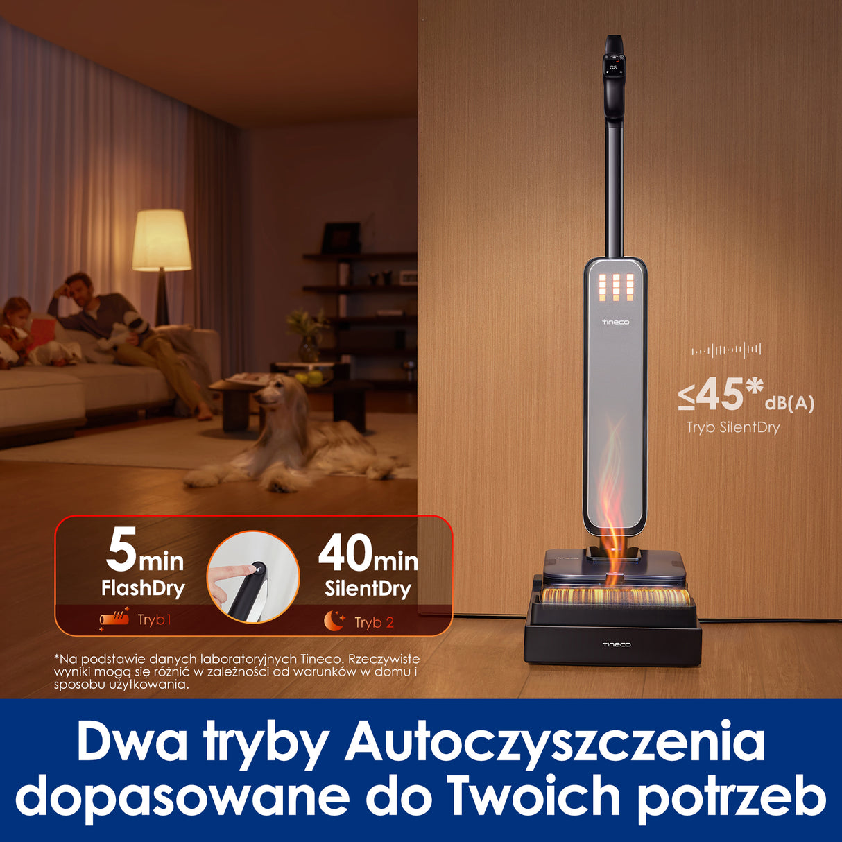 Tineco Floor One S9 Scientist Complete Odkurzacze Myjące Wet&Dry