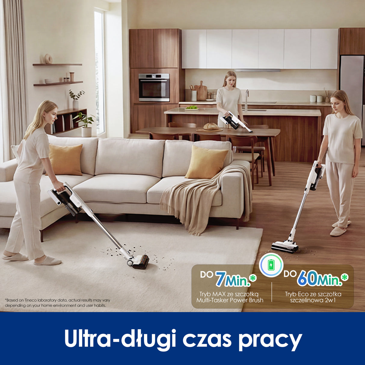 Tineco A25 Plus Bezprzewodowy Odkurzacz Sztyftowy