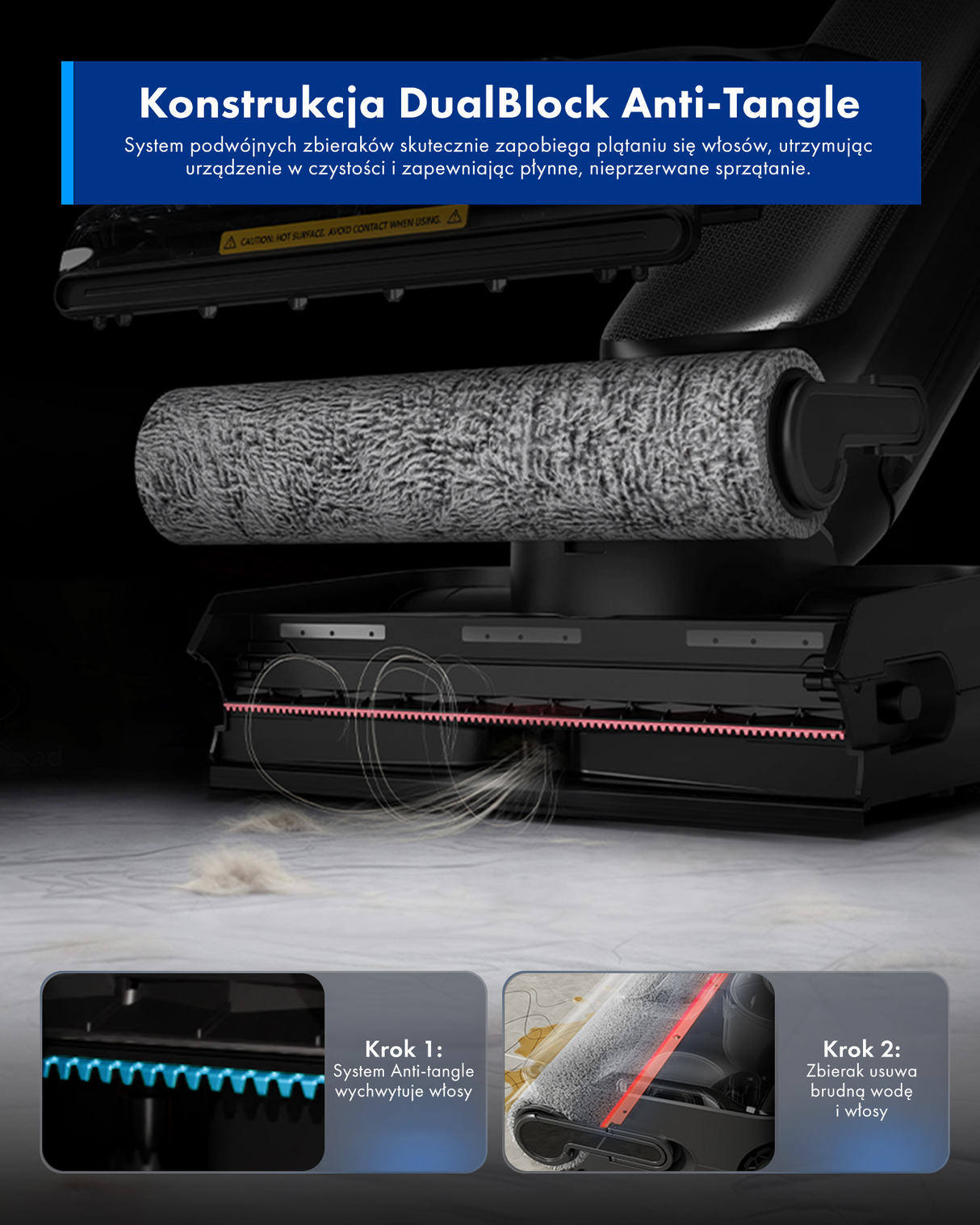 Tineco FLOOR ONE S9 Artist Steam Pro Odkurzacze Myjące Wet&Dry