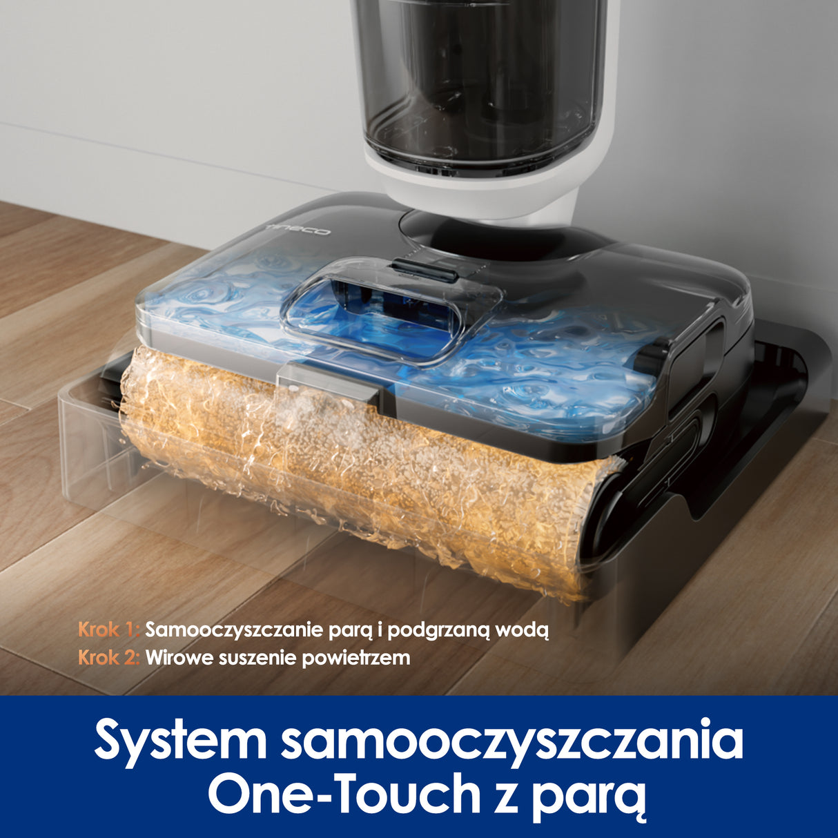 Tineco FLOOR ONE S6 Stretch Steam Plus Odkurzacze Myjące Wet&Dry