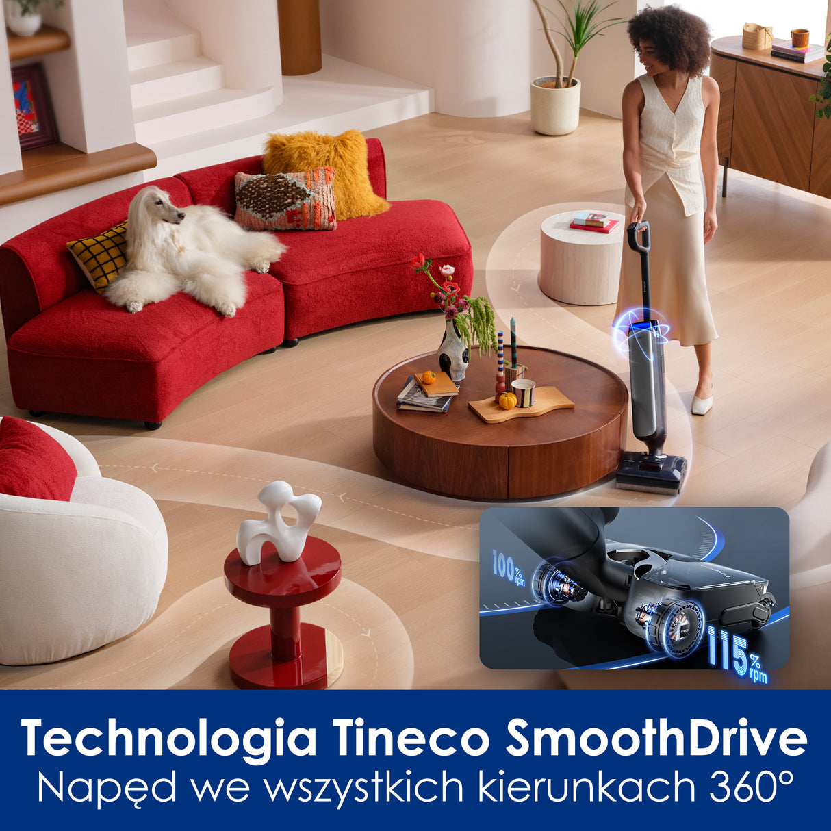 Tineco FLOOR ONE S9 Artist Premium Odkurzacze Myjące Wet&Dry