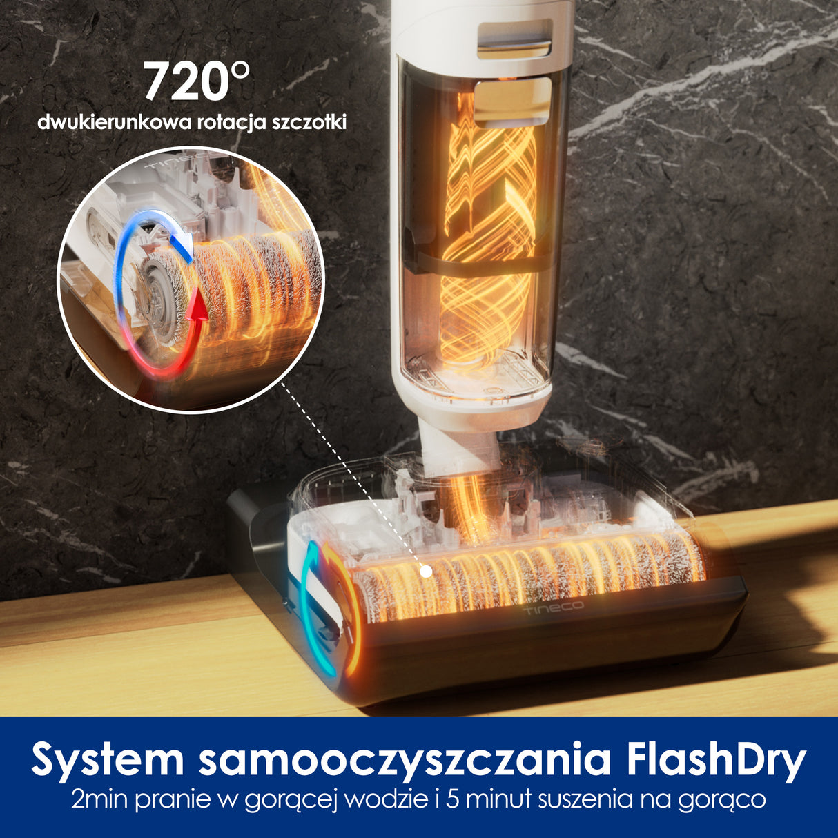 Tineco Floor ONE Stretch S6 Odkurzacze Myjące Wet&Dry