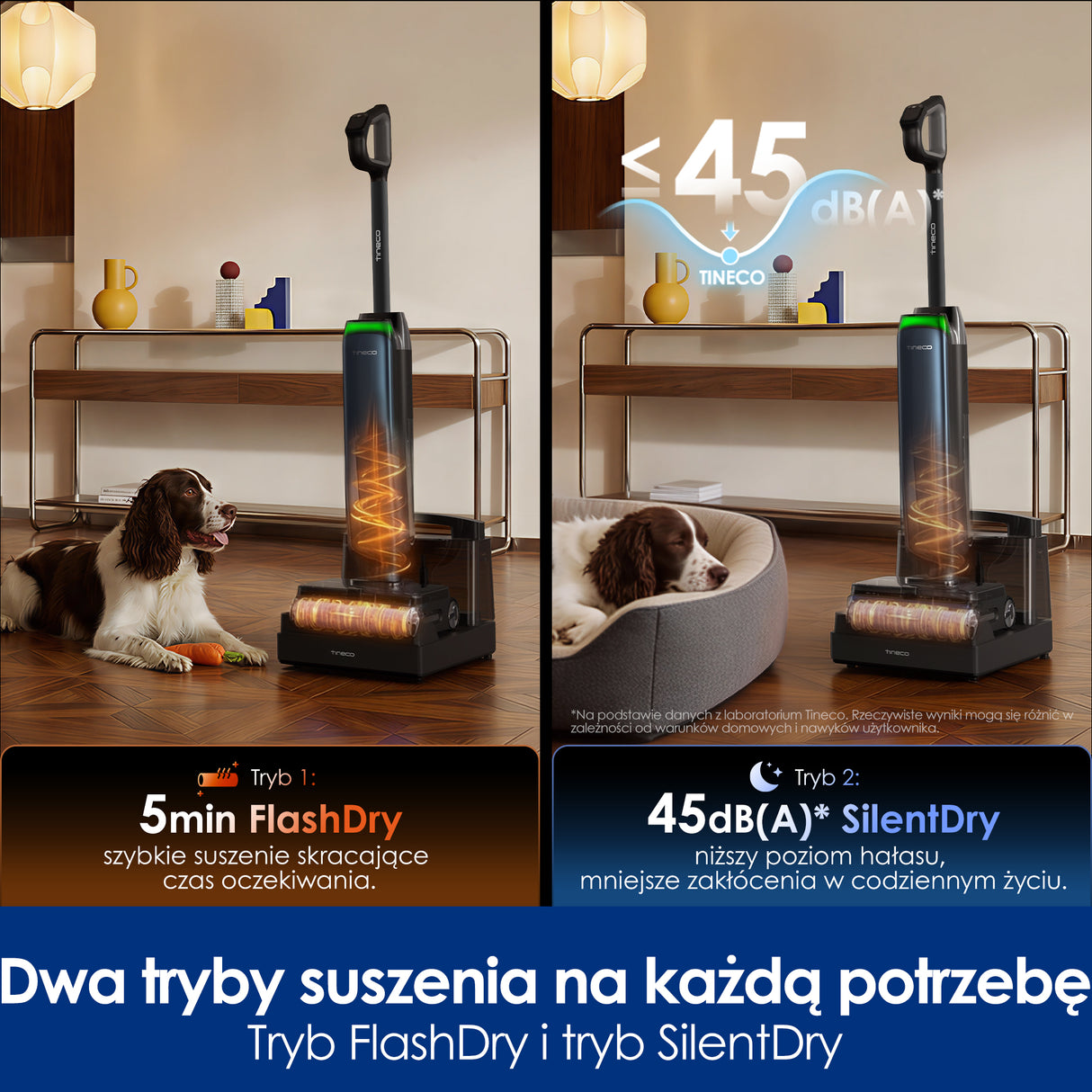 Tineco Floor One Station S9 Artist Odkurzacze Myjące Wet&Dry