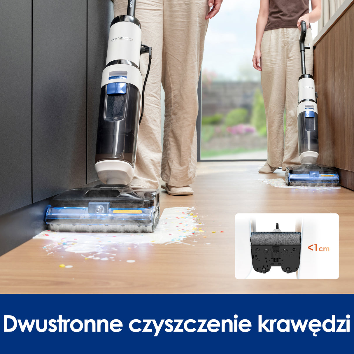 Tineco FLOOR ONE S6 Stretch Steam Plus Odkurzacze Myjące Wet&Dry