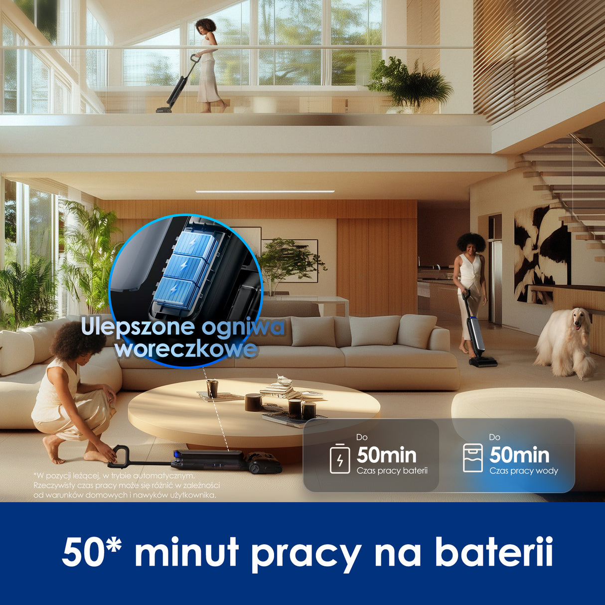 Tineco FLOOR ONE S9 Artist Premium Odkurzacze Myjące Wet&Dry