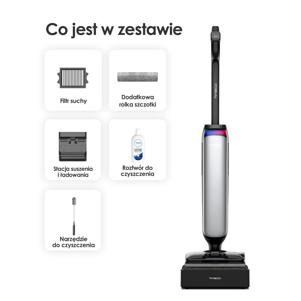 Tineco FLOOR ONE S9 Artist Premium Odkurzacze Myjące Wet&Dry
