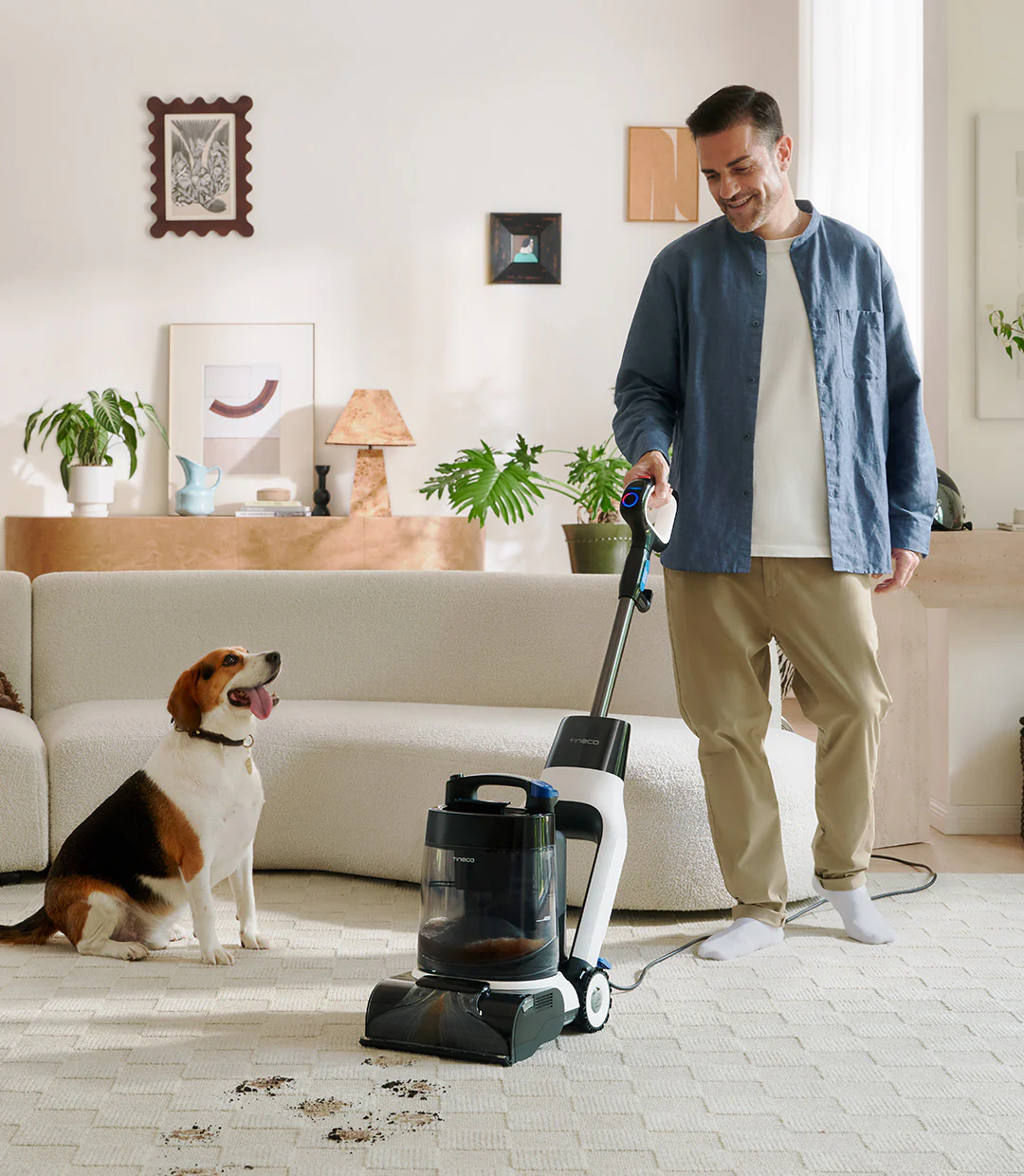 Tineco Carpet One Cruiser Inteligentny Odkurzacze do dywanów i tapicerki