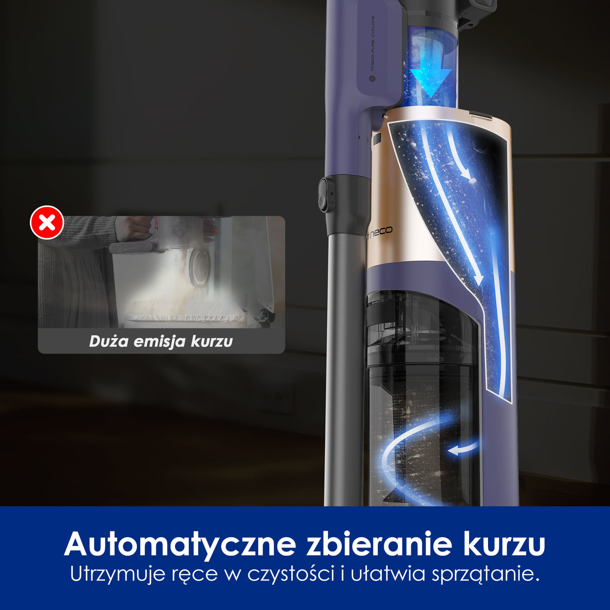 Tineco PURE ONE Station 5 Pro Bezprzewodowy Odkurzacze Pionowe