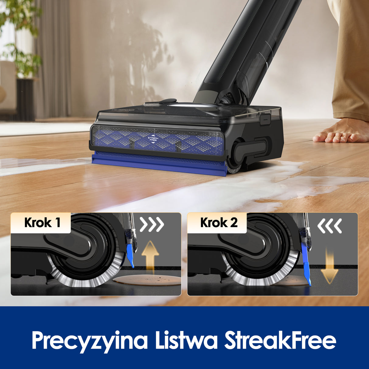 Tineco Floor ONE S7 Fold Elite Odkurzacze Myjące Wet&Dry