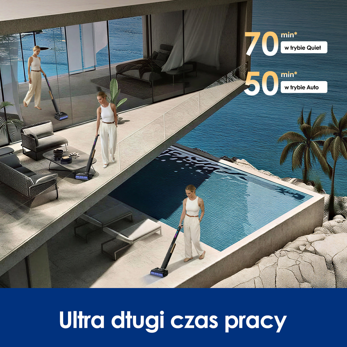 Tineco Floor ONE S7 Fold Elite Odkurzacze Myjące Wet&Dry