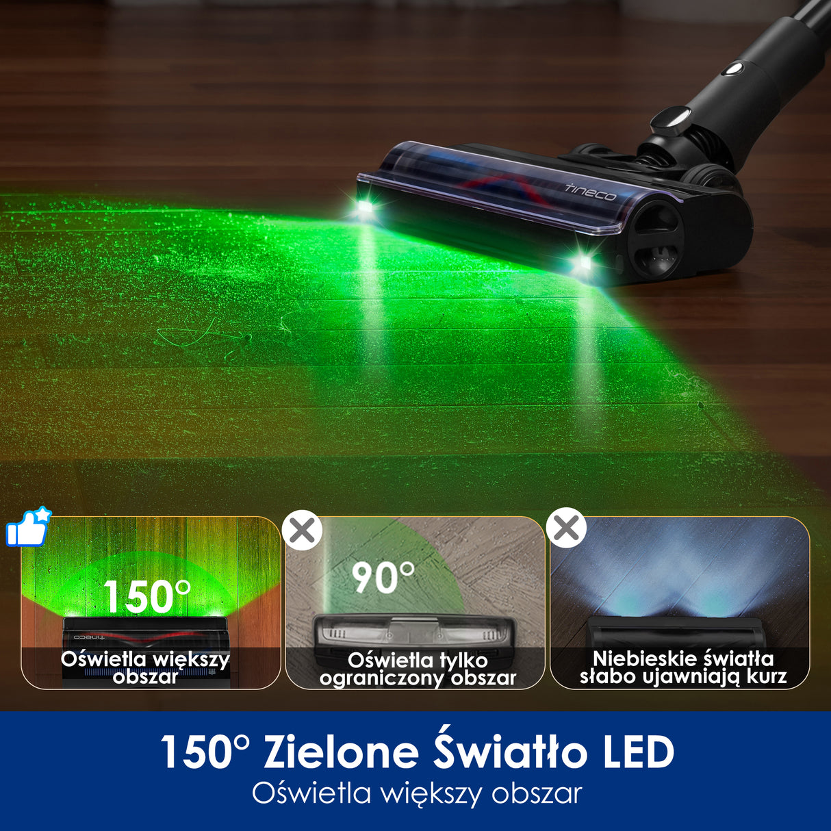 Tineco PURE ONE A90S Odkurzacze Bezprzewodowe Sztyftowy