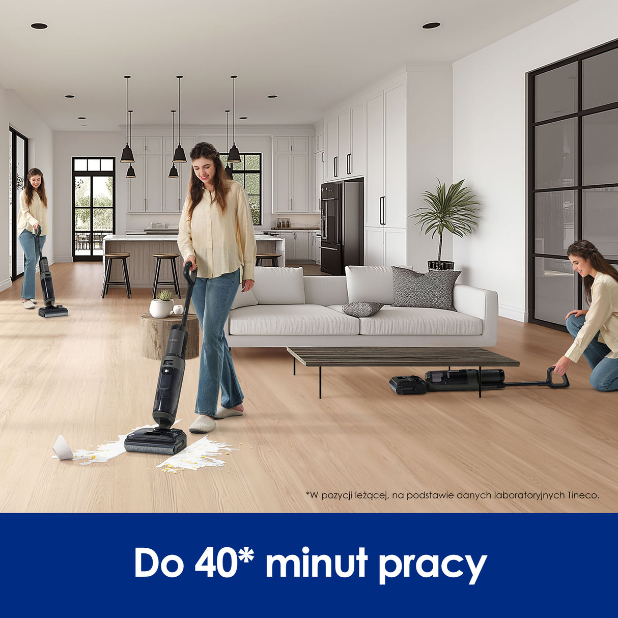 Tineco FLOOR ONE i6 Stretch Plus Odkurzacze Myjące Wet&Dry