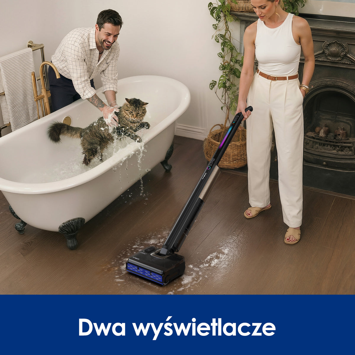 Tineco Floor ONE S7 Fold Elite Odkurzacze Myjące Wet&Dry