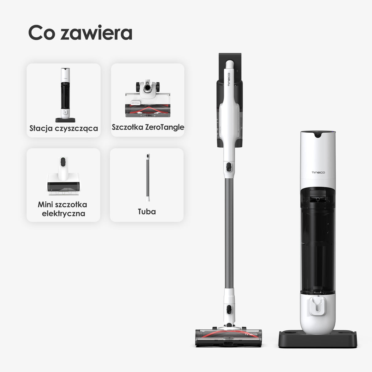 Tineco PURE ONE Station 5 Plus Bezprzewodowy Odkurzacze Pionowe