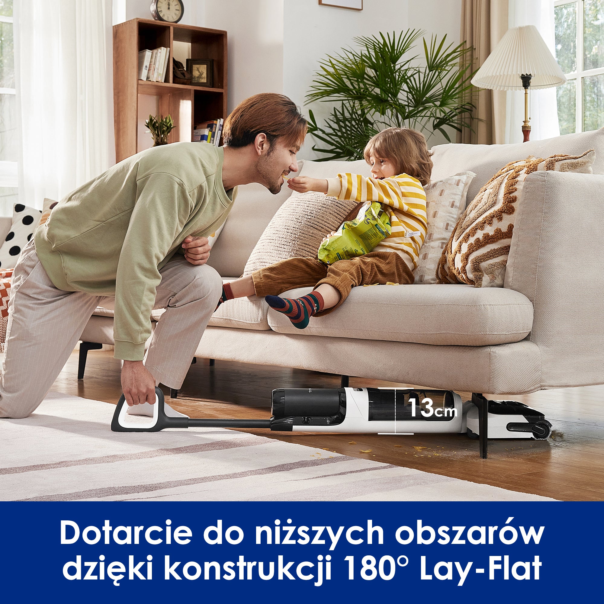 Tineco Floor One Switch S6 Stretch Plus Odkurzacze Myjące Wet&Dry