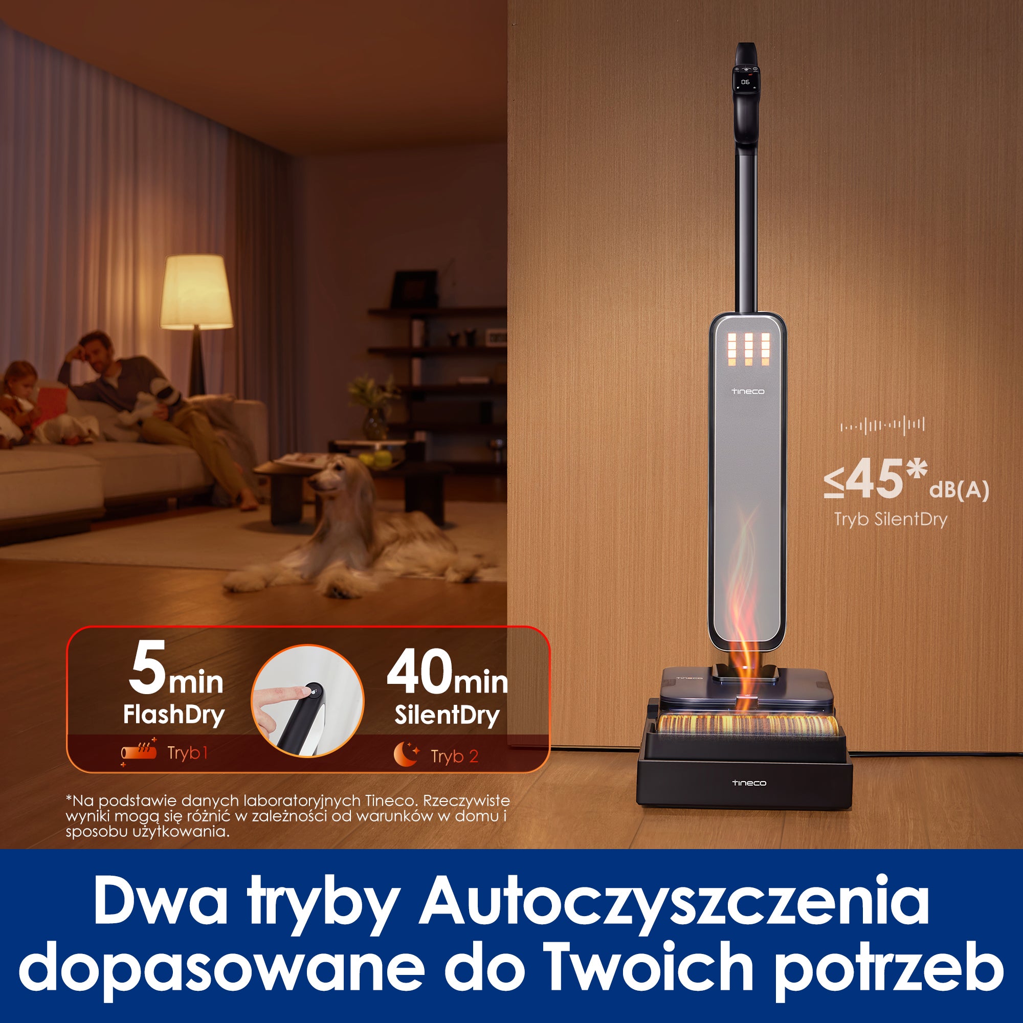 Tineco Floor One S9 Scientist Complete Odkurzacze Myjące Wet&Dry