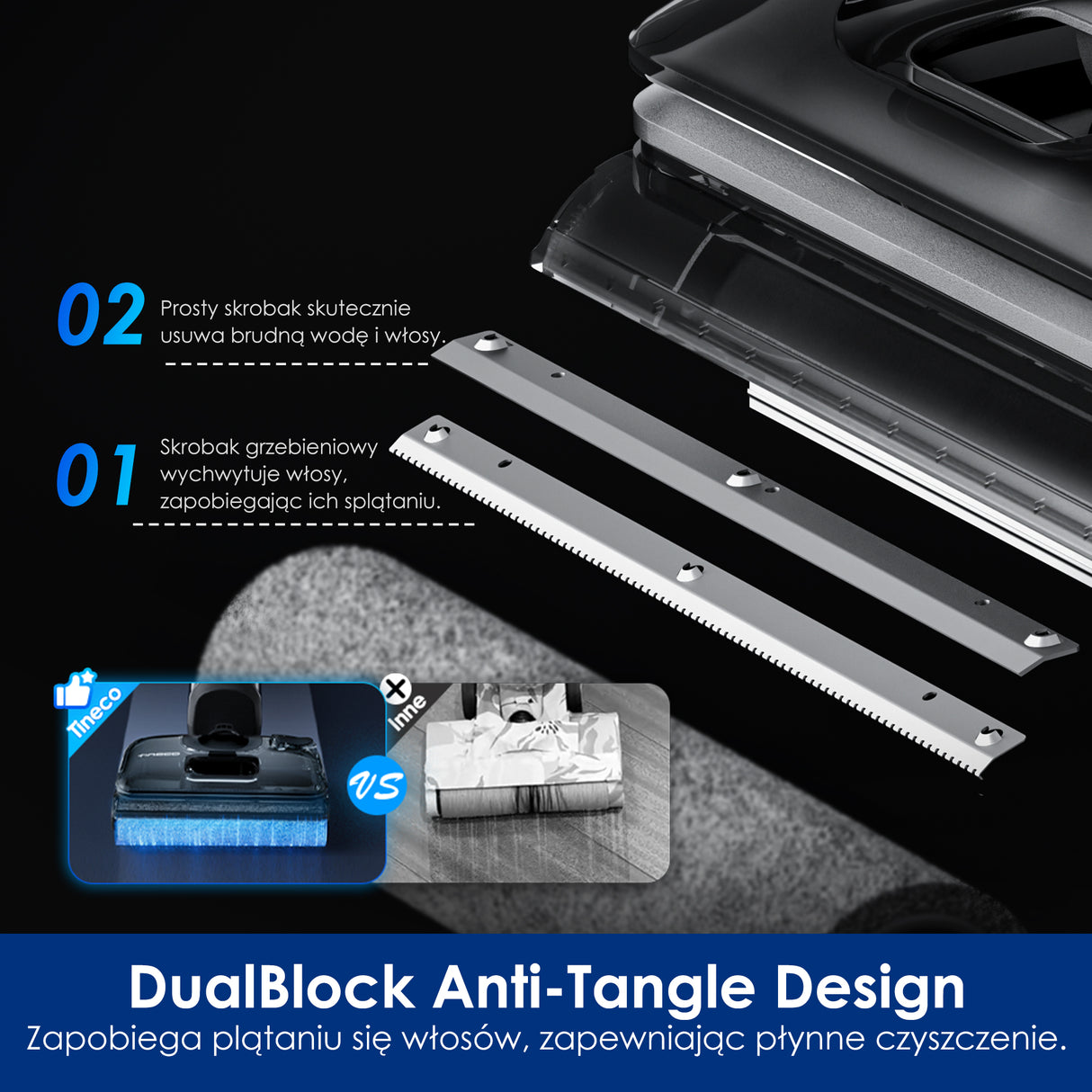 Tineco FLOOR ONE Switch S7 Stretch Premium Odkurzacze Myjące Wet&Dry