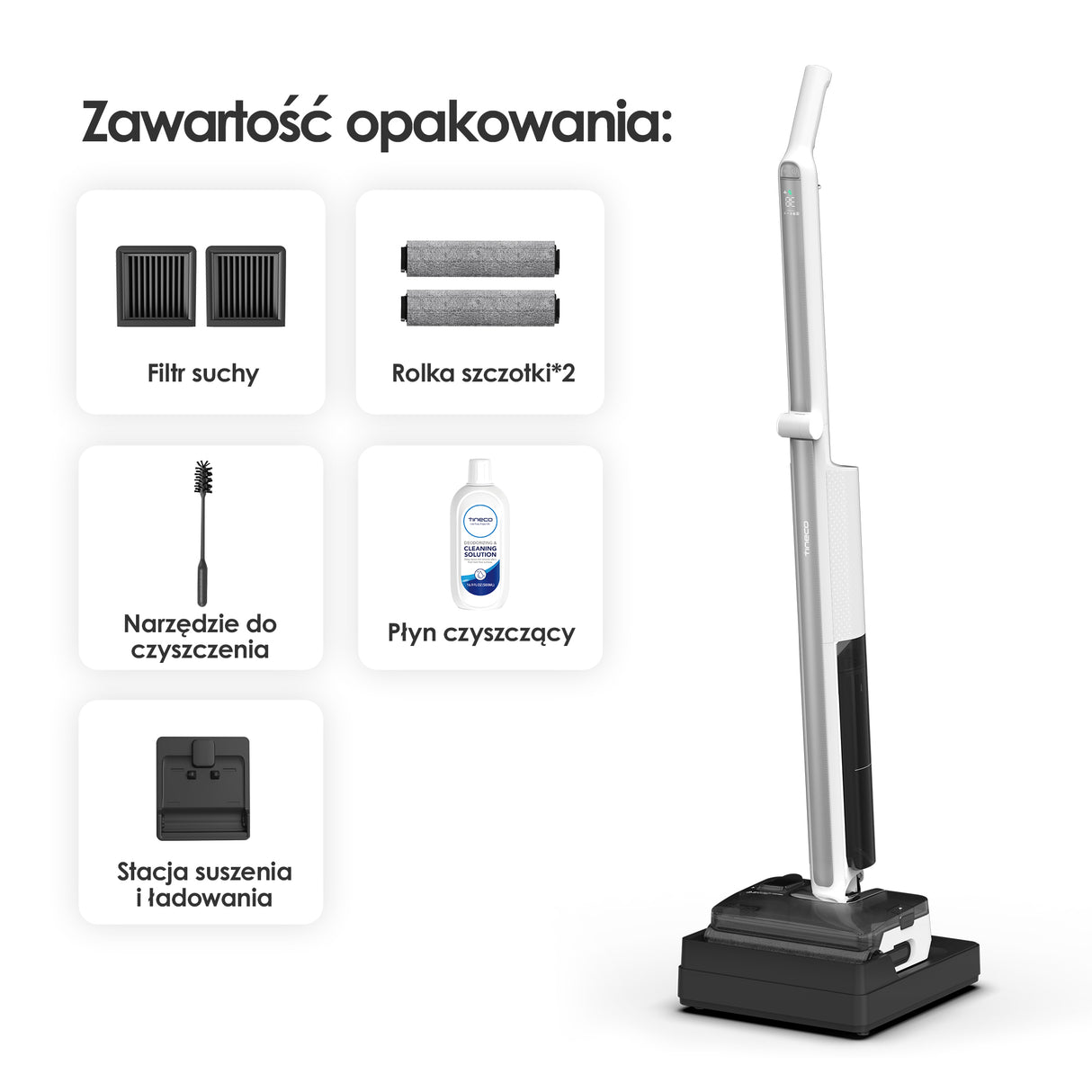 Tineco Floor ONE i7 Fold Premium Odkurzacze Myjące Wet&Dry