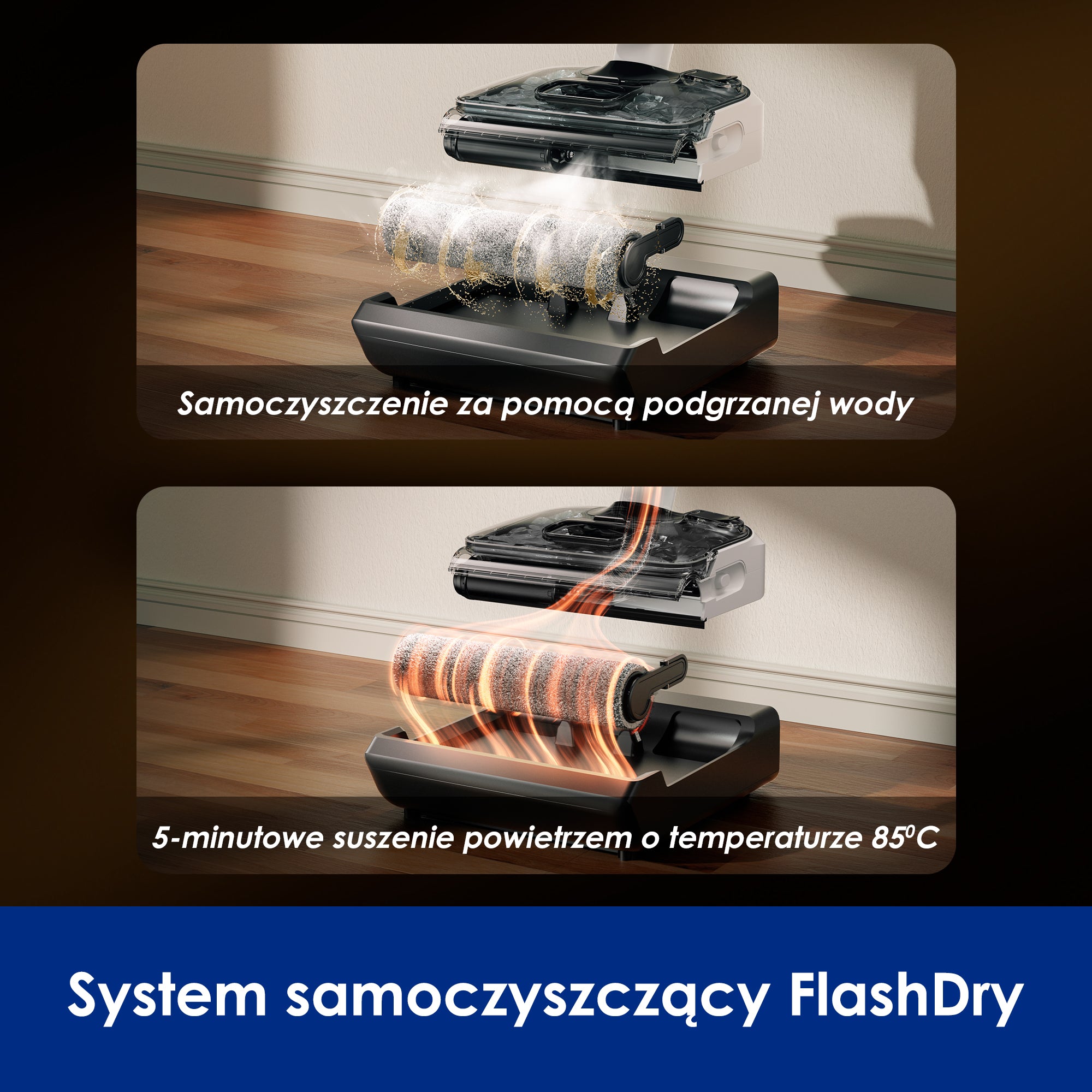 Tineco Floor One Switch S6 Stretch Plus Odkurzacze Myjące Wet&Dry