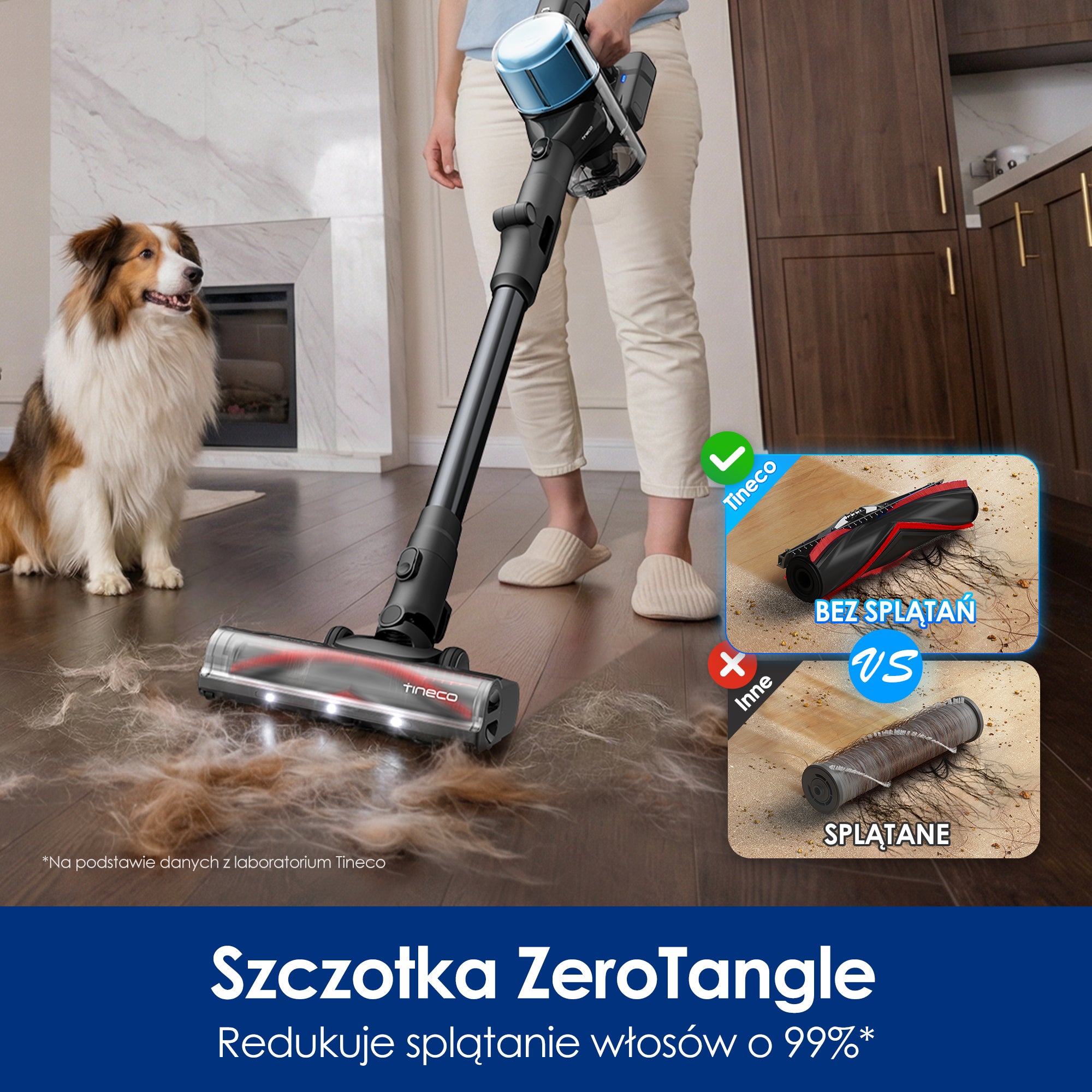 Tineco PURE ONE S30 Pro Pet Bezprzewodowy Odkurzacze Pionowe