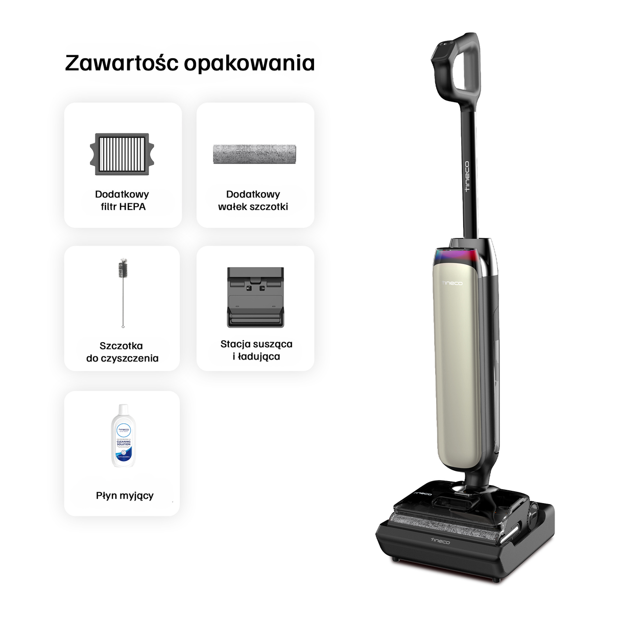 Tineco Floor One S9 Artist Elite Odkurzacze Myjące Wet&Dry