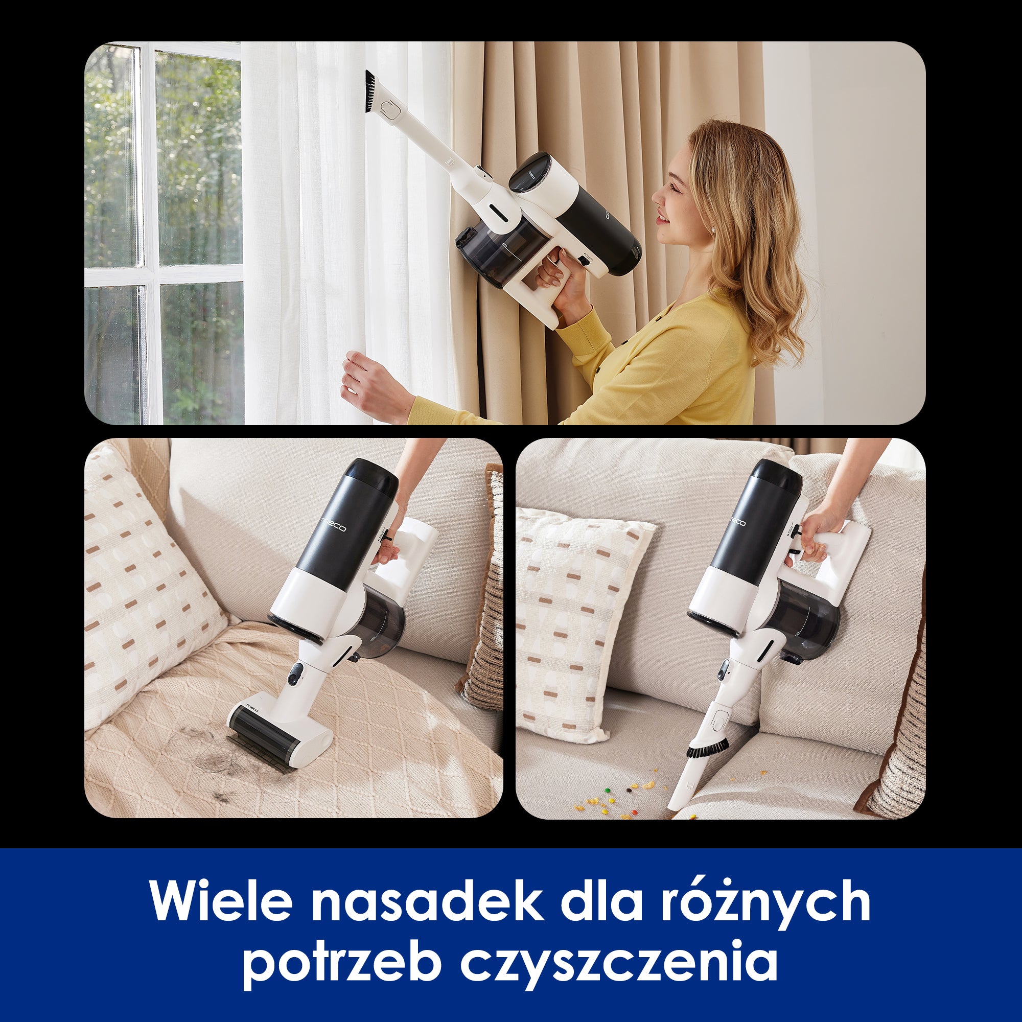 Tineco Floor One Switch S6 Stretch Plus Odkurzacze Myjące Wet&Dry