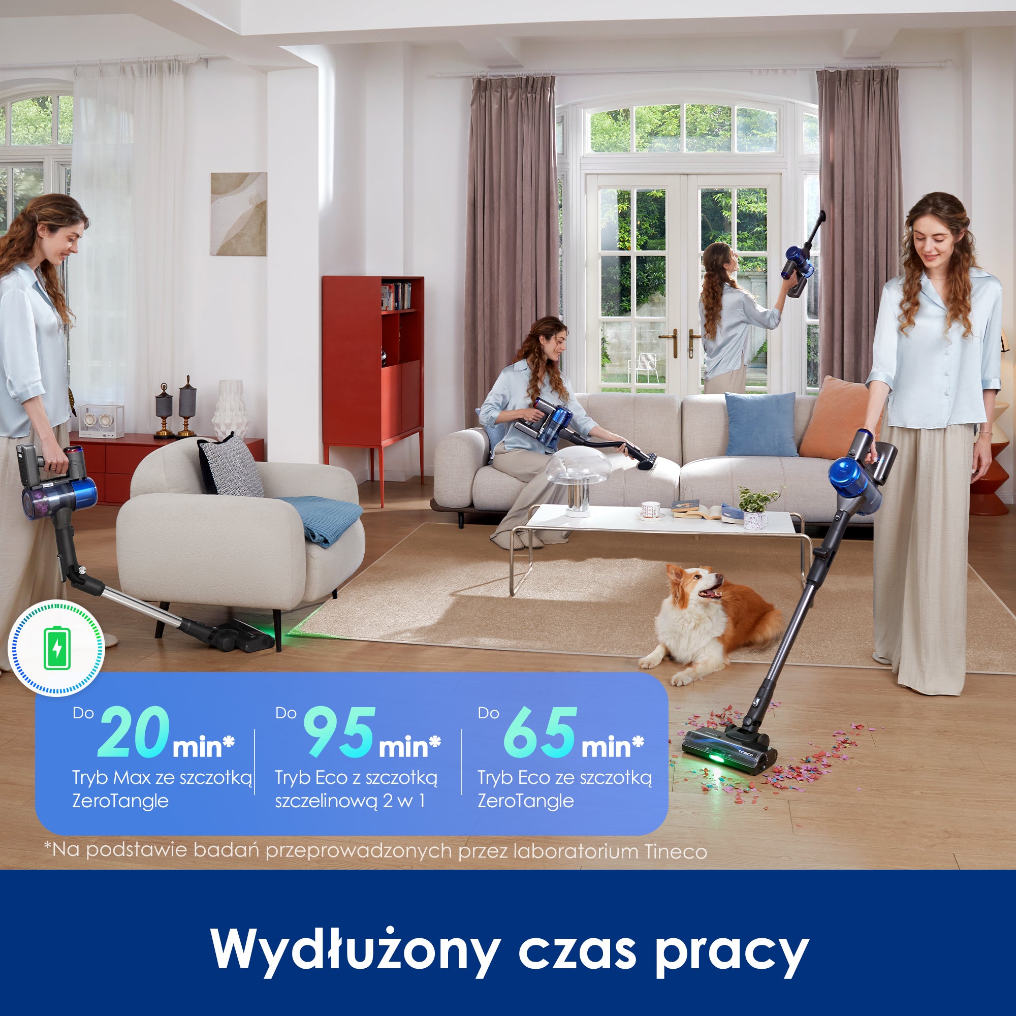 Tineco PURE ONE S70 Bezprzewodowy inteligentny odkurzacz
