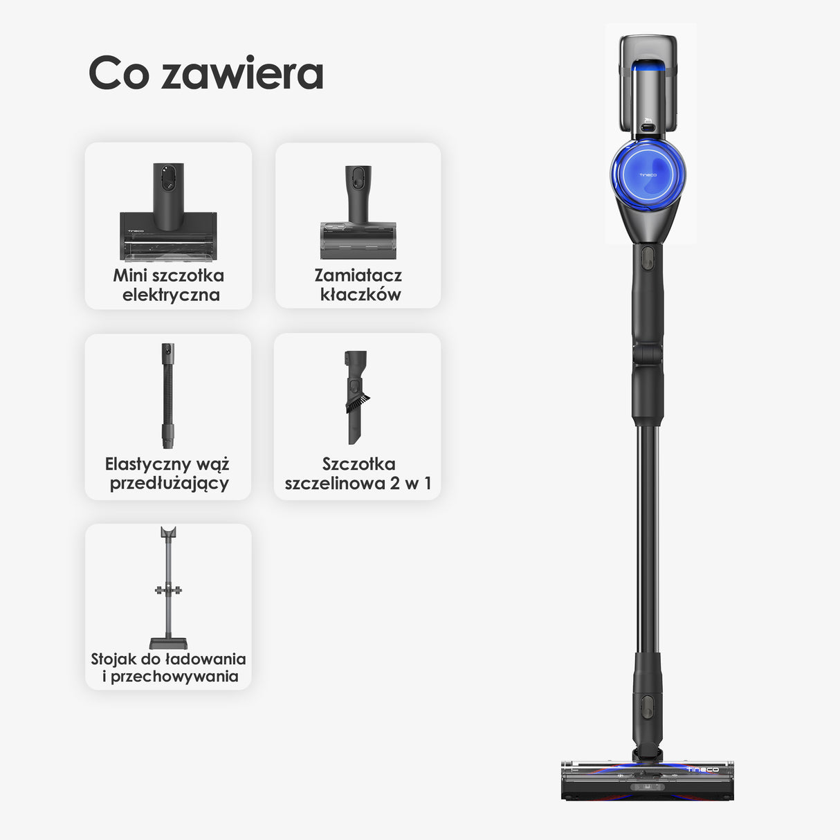 Tineco PURE ONE S70 Bezprzewodowy inteligentny odkurzacz