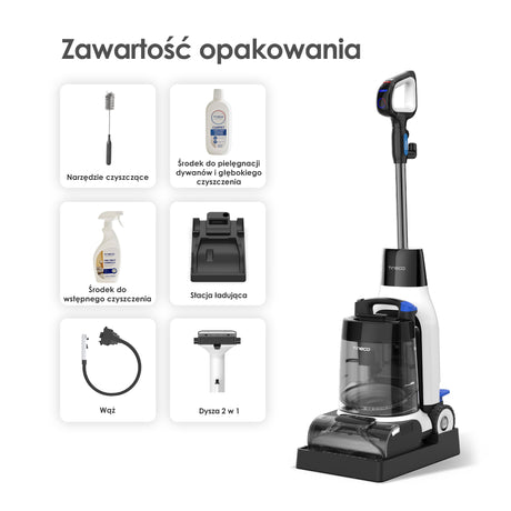 Tineco Carpet One Cruiser Inteligentny Odkurzacze do dywanów i tapicerki