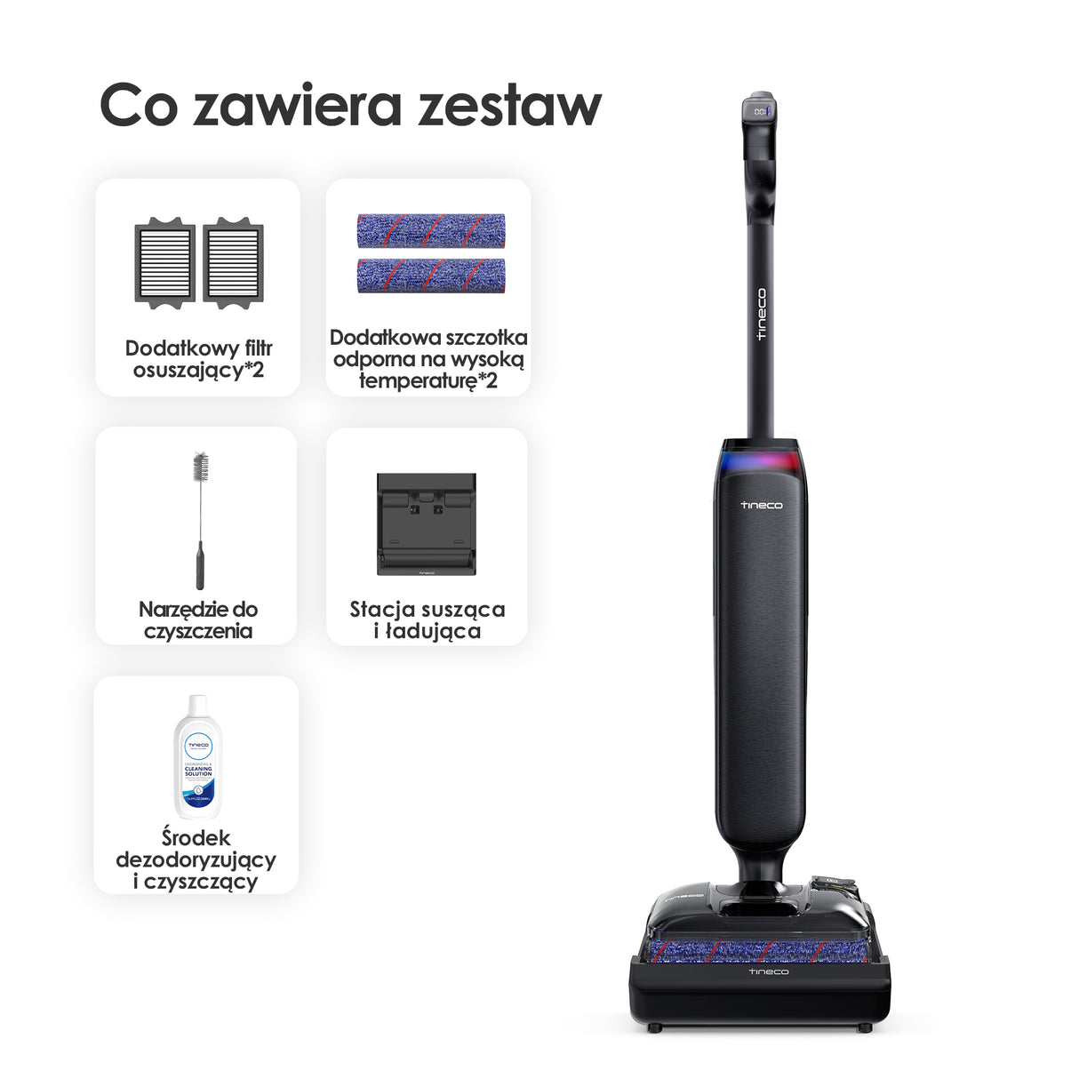 Tineco FLOOR ONE S7 Artist Premium Odkurzacze Myjące Wet&Dry